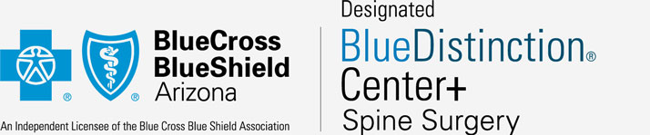 logo - blue distinction spine surgery