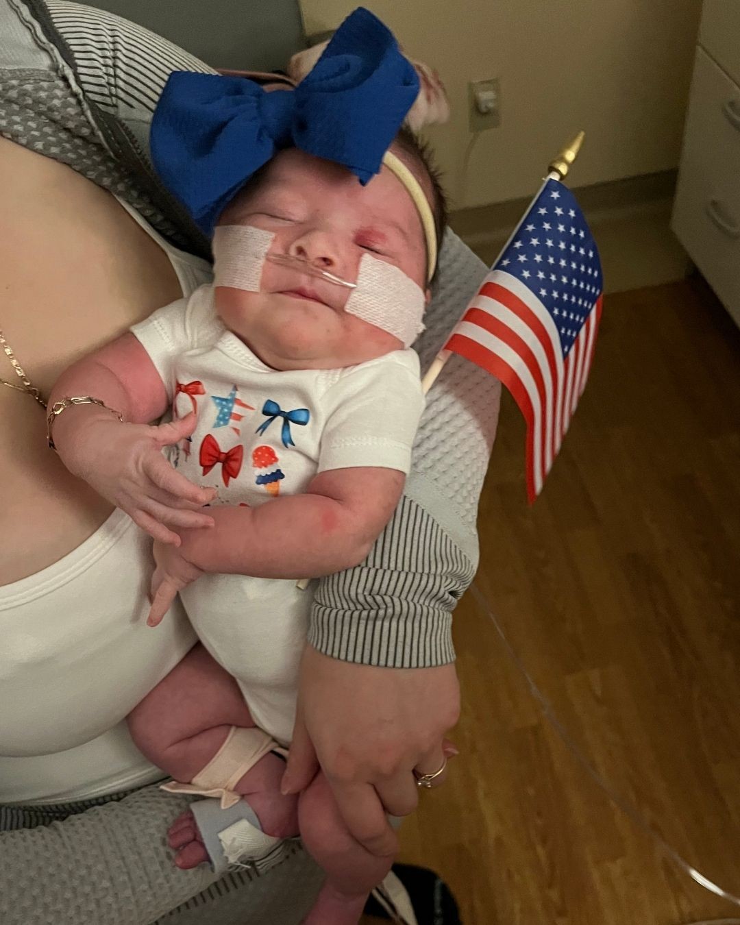 4th of july nicu celebration at the st. joseph hospital az