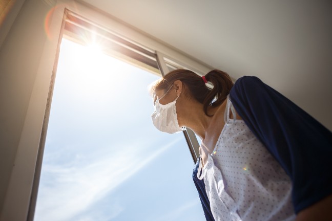 Patient awaiting liver transplant surgery at dignity health St Joseph's hospital in arizona.