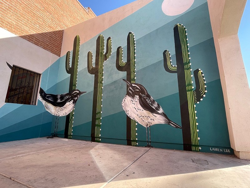 downtown chandler wall mural