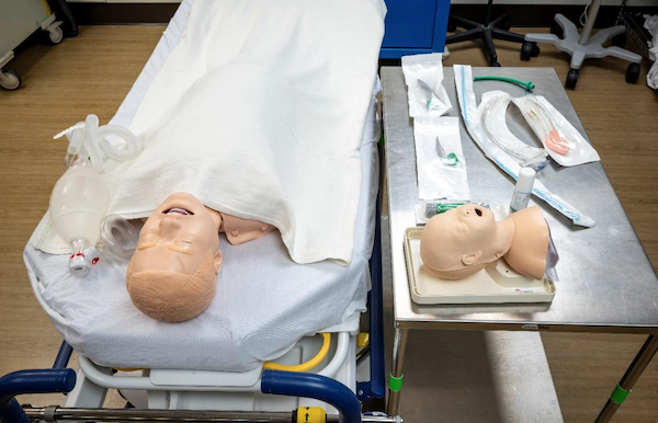 Dignity Health Arizona GME Simulation Lab adult and pediatric airways