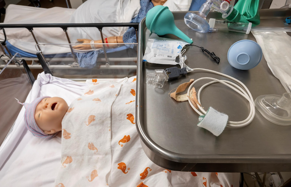Dignity Health Arizona GME Simulation Lab newborn
