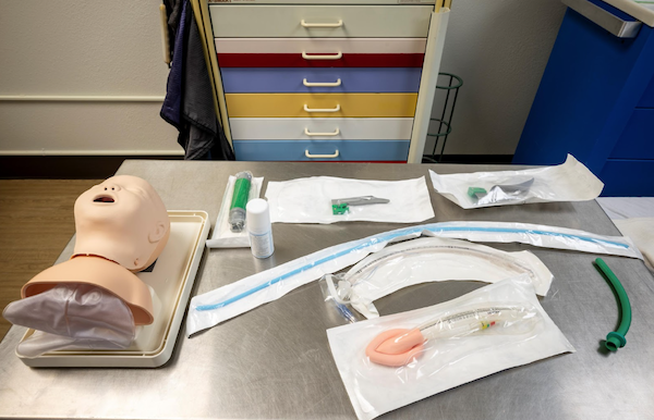 Dignity Health Ariziona GME Simulation Lab pediatric airway
