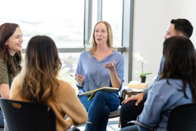 stroke patient and caregiver support group