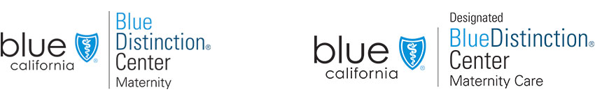 Blue Distinction Maternity Logos