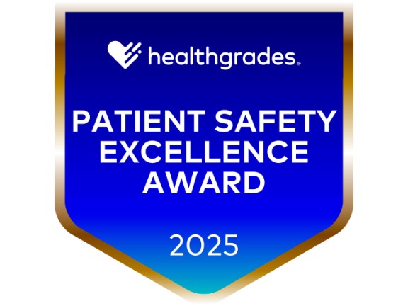 Healthgrades award for Patient Safety Excellence Award 2025