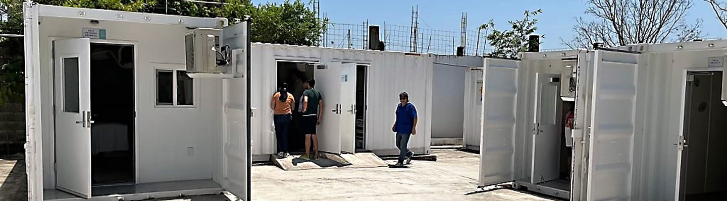 Palenque medical facility "Clinic in a Can"