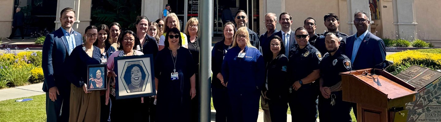 Marian Regional Medical Center, in partnership with OneLegacy, hosted a flag-raising ceremony on Thursday, April 30, to mark Donate Life Month, highlighting the critical need for organ, eye and tissue donations.