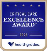 Healthgrades 5-star Designation for Excellence in Critical Care.