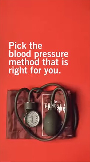 Watch this video about blood pressure.