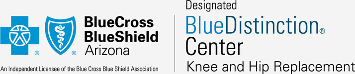 logo - blue distinction knee and hip replacement