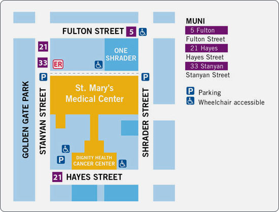 Map SMMC-SF STREET