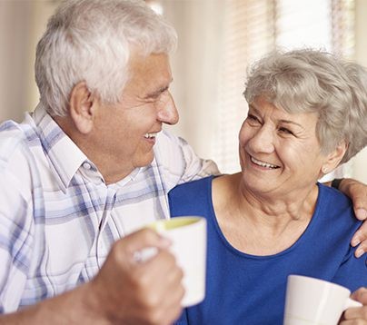 Happy couple who receives treatment at Dignity Health Neighborhood Hospitals in Nevada