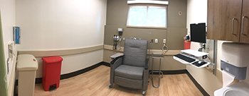 Picture of a rapid care room 
