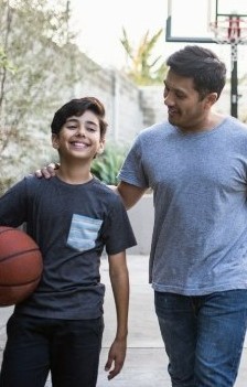 father son basketball
