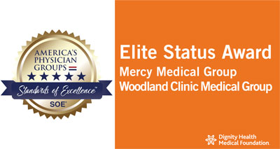 Elite Status Award Logo and Text