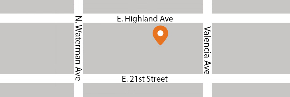 We’re Located at 401 E Highland Avenue – San Bernardino  