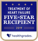 California Hospital 5-stars for treatment of heart failure