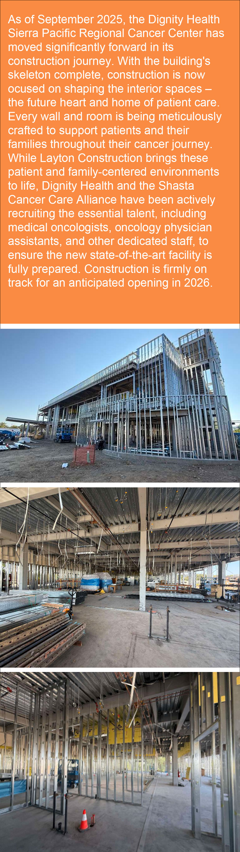 Construction Updates - September 2025