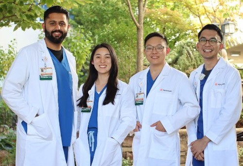 Class of 2024-2025: Karn Sahota (USC), Allison Tani (University of Colorado Skaggs), Ethan Liu (University of the Pacific), Phuc Nguyen (University of San Francisco)